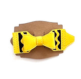crayon hair bow, back to school bow