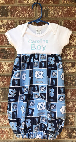Carolina Boy infant gown