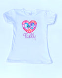 Lilly Valentine Shirt, Heart shirt