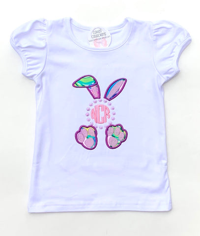 Lilly Easter Bunny Monogram Shirt